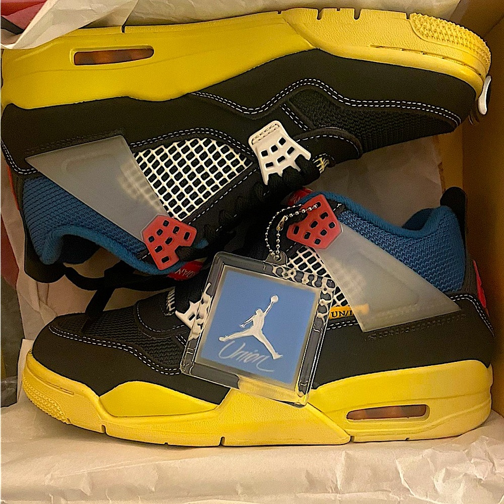 AIR JORDAN 4 Retro Union Off Noir